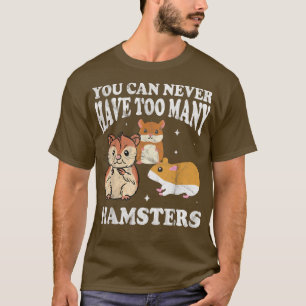 Hamster Tshirt Dwarf Guinea Pig Rodent 2615
