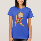 Hamster Volleybal speler Volleybal T-shirt (Voorkant)