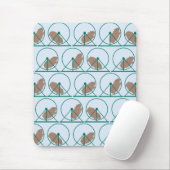 Hamster Wheel Mousepad Muismat (Met muis)