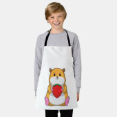 Hamster with Strawberry Schort (Gedragen)