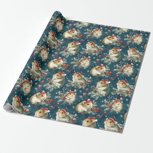 Hamster Wrapping papier (Uitgerold)
