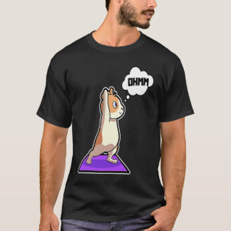 Hamster Yoga Oefeningen Sport Turnen Ohm Hartslag  T-shirt