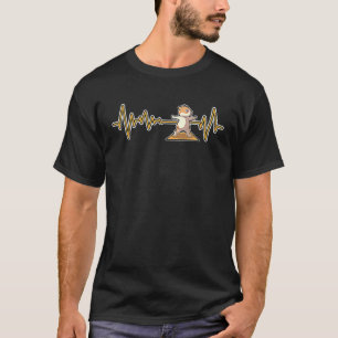 Hamster Yoga Oefeningen Sport Turnen Ohm Hartslag T-shirt