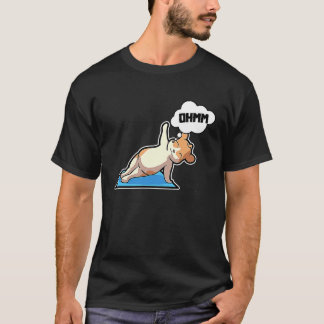 Hamster Yoga Oefeningen Sport Turnen Ohm Hartslag T-shirt