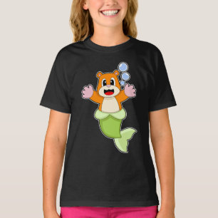Hamster Zeemeermin T-shirt