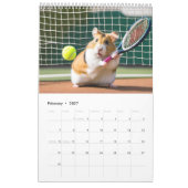 Hamsters ayant un calendrier amusant (Feb 2027)