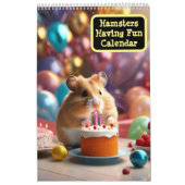 Hamsters ayant un calendrier amusant (Protection)
