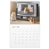 Hamsters ayant un calendrier amusant (Mar 2026)