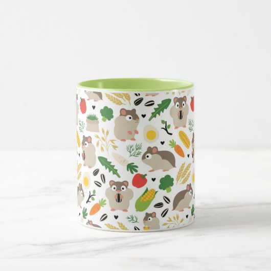 Hamsters en hun behandelingen mok (Midden)