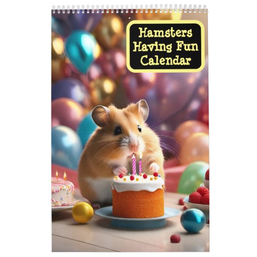 Hamsters hebben leuke kalender (Hoes)
