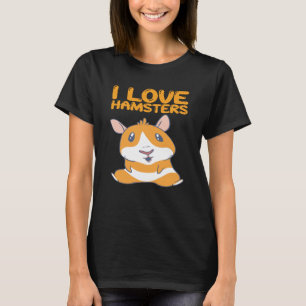 Hamsters - Ik hou van Hamsters T-shirt