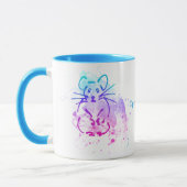 Hamsters - Moderne minimalistische Waterverf - Tek Mok (Links)