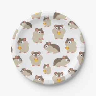 Hamsters Papieren Bordje