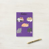 Hamsters post-it® notes (Op bureau)