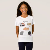 Hamsters t-shirt (Voorkant volledig)