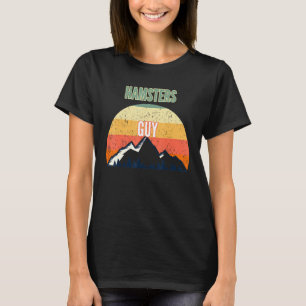 Hamsters voor mannen Hamsters Guy T-shirt