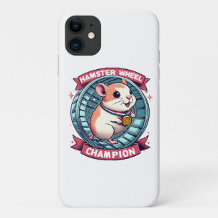Hamsterwiel Kampioen iPhone 11 Hoesje