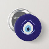 Hamza naar het boze oog ronde button 5,7 cm (Voorkant /achterkant)