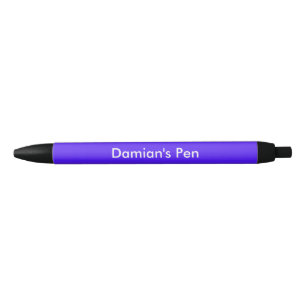Han Paarse gepersonaliseerd Zwarte Inkt Pen