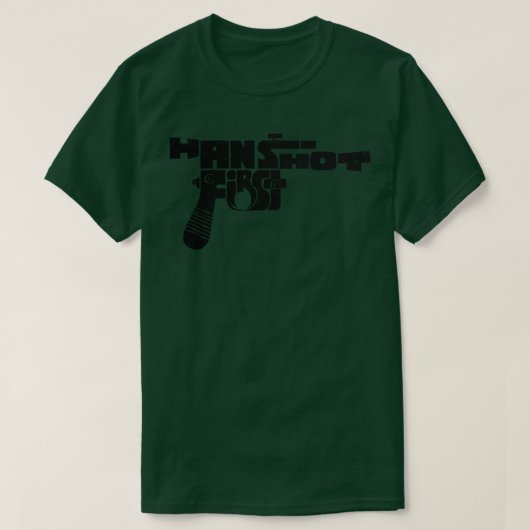 Han Shot First T-shirt (Design voorkant)