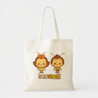 Hana et sac fourre-tout à Hachi