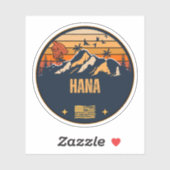 Hana, Hawaï Sticker (Vel)