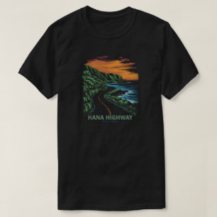 Hana Highway Maui Hawaii Vista T-shirt