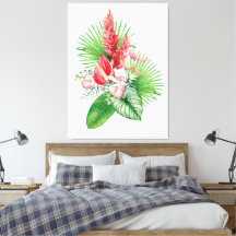 Hana hou! (Witte) Hawaïaanse Bloem Arrangement