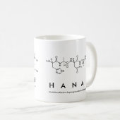 Hanae peptide nom mug (Devant droit)