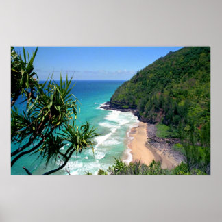 Hanakapiai Beach Print