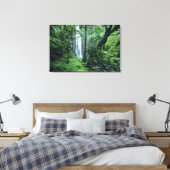 Hanakapiai-Herfsten langs de kust van Na Pali, Kau Canvas Afdruk (Insitu (Slaapkamer))
