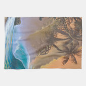 Hanalei Bay Beach Surf Theedoek (Horizontaal)