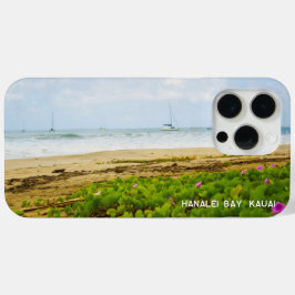 Hanalei Bay, Kauai Hawaii Beach & Boats iPhone 15 Pro Max Hoesje