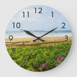 Hanalei Bay Kauai Hawaii Beach & Boats Grote Klok