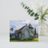 Hanalei Church, Kauai, Hawaii Briefkaart (Staand voorkant)