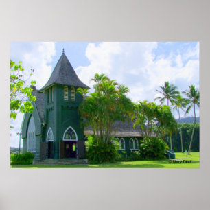 Hanalei Church Poster