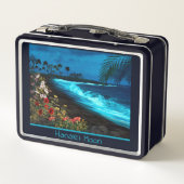 Hanalei Moon Retro Lunch Box (Achterkant)