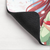 Hanami Anime Girl Mousepad Muismat (Hoek)