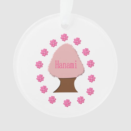 Hanami Cerisier japonais (devant)