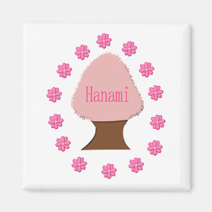Hanami Japanse Cherry Tree Magneet