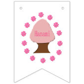 Hanami Japanse Cherry Tree Vlaggetjes (Eerste vlag)