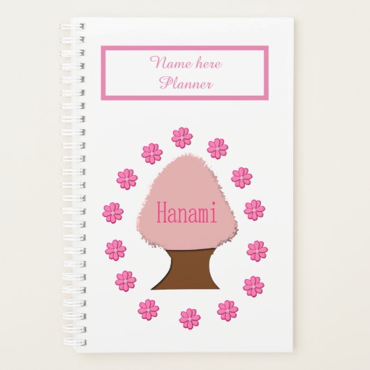 Hanami japonais cerisier personnalisé (Devant)