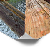 Hanapepe Swinging Bridge, Kauai, Hawaii Poster (Hoek)