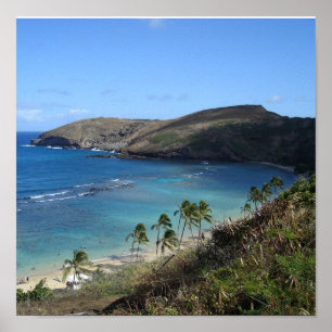 Hanauma Bay hawaii Poster