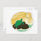 Hanauma Bay Hawaii Turtle Briefkaart (Voorkant / Achterkant)