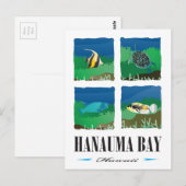 Hanauma Bay Hawaii - Vacatie 2014 Briefkaart (Voorkant / Achterkant)