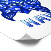 Hanauma Bay Hawaii Vacation Tribal Turtle Poster (Hoek)