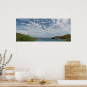 Hanauma Cove Panorama Poster (Keuken)