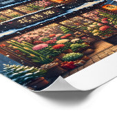 Hanazakari – Winter Flower Poster (Hoek)