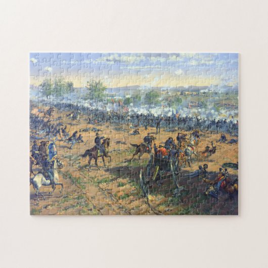 Hancock bij Gettysburg Pickett's Charge Legpuzzel (Horizontaal)